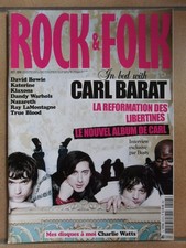 ROCK & FOLK N° 518 oct 2010 CARL BARAT LIBERTINES DAVID BOWIE NAZARETH KLAXONS