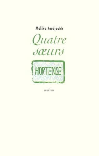 Quatre soeurs tome - quatre, soeurs,