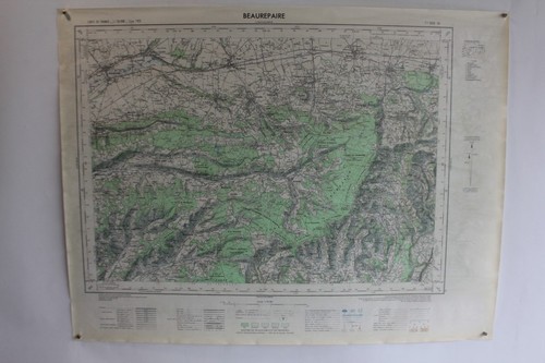 Ancienne carte ign - ancienne,