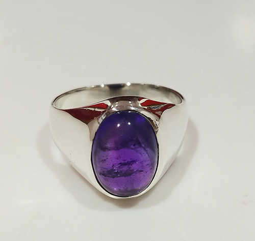 Bague améthyste violette - , en