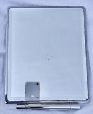 miroir nicklé art déco