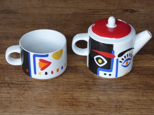 Korb théière tasse décor - korb,