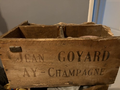 Caisse publicitaire champagne - publicitaire,