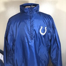 Colts NFL New With Tags Pull Over Coat Officially Licensed Very Nice