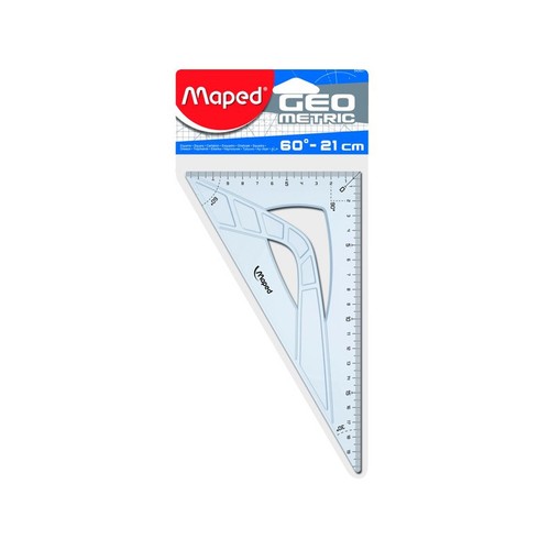 Equerre scolaire 60 - scolaire, 60°
