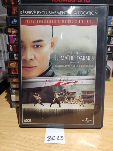Dvd maître armes jet - -,