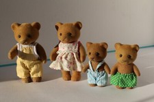 MAPLE TOWN PETIT MALIN SYLVANIAN FAMILIES vintage famille Ours