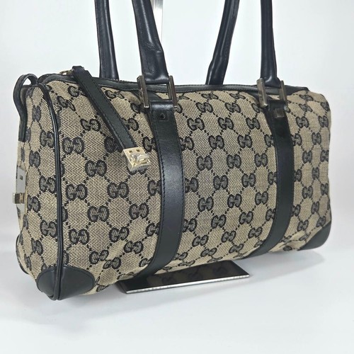 Mini sac boston toile - mini, gucci