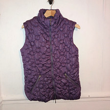 Glamz Womens Waistcoat Purple
