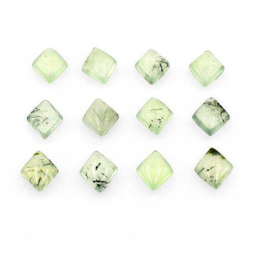 Vert naturel prehnite lisse - vert,