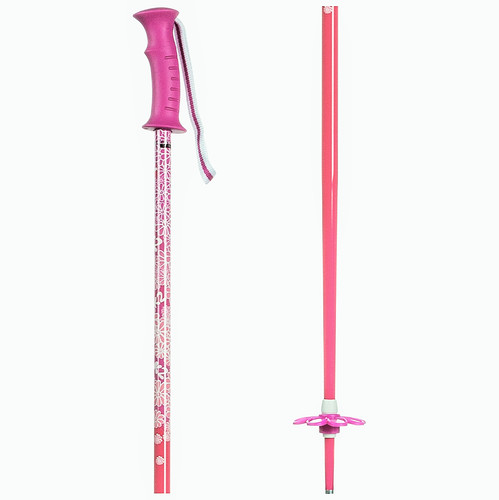 Bâton ski charm pink - ski,