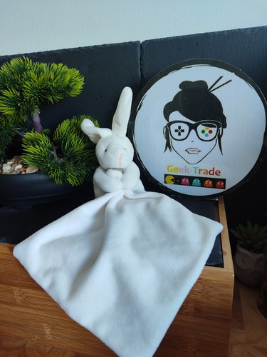 Doudou compagnie lapin - compagnie,