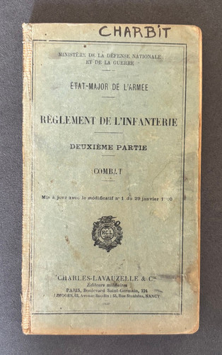 Règlement infanterie - rÈglement, de