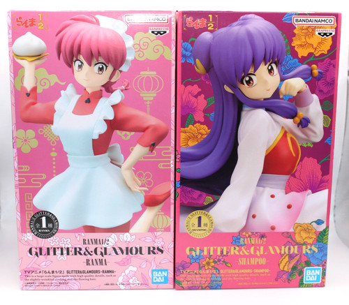 Lot figurines ranma 1 - 2,