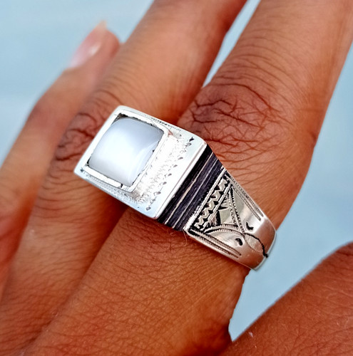 Chevalière argent massif 925 - argent,
