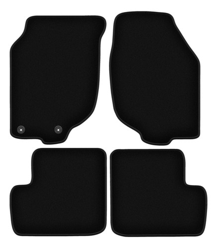 Tapis sol velours noir - en,