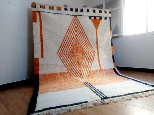 Tapis marocain fait - , main