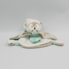 Doudou plat chien loup beige