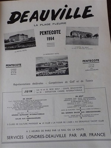 Deauville plage fleurie - la,