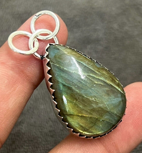Pendentif labradorite - pendentif,