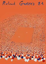 affiche poster roland garros 1984