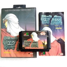EXILE TOKI NO HAZAMA SEGA MEGADRIVE JAPAN VER. ACTION RPG TELENET MEGA DRIVE 199