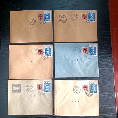 Timbres ffi enveloppes la - ffi,