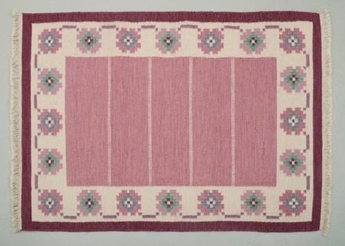 Tapis suédois tissé - à, la