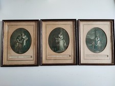 lot trois trés belles lithographies encadrées Cries of London