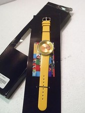 CRAYO BUTTON WATCH  YELLOW