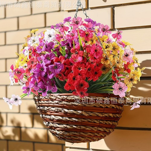 Lot fausses fleurs - de,