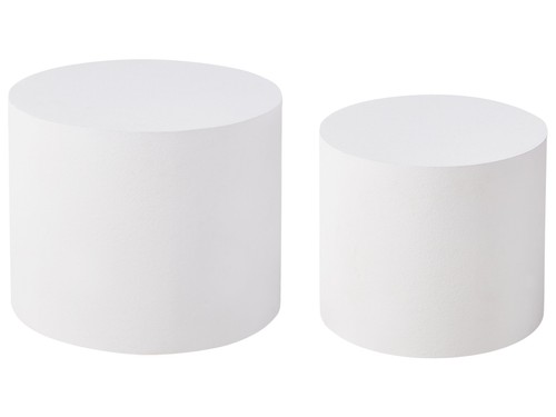 Lot tables basses rondes - 2,