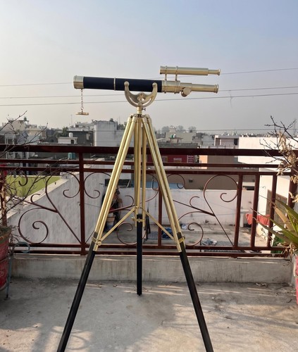 Télescope laiton style - télescope,