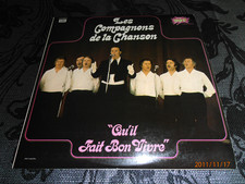 Les COMPAGNONS de la CHANSON (DOUBLE ALBUM 33 TOURS)
