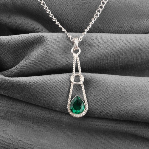 Pendentif femme boho - , argent