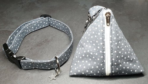 Collier pour chien fait main