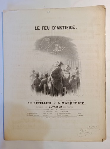 Partition piano chant - chant, "le