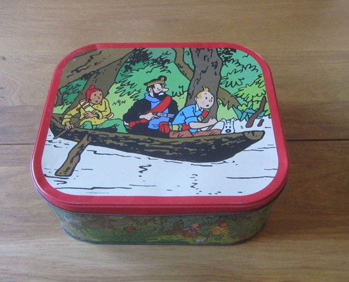 Boite tintin delacre le - tintin, --le