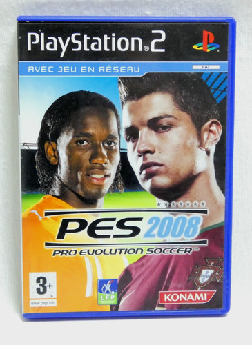 Pes 2008 jeu console - console, ps2