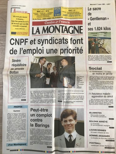 Journal montagne - montagne, "