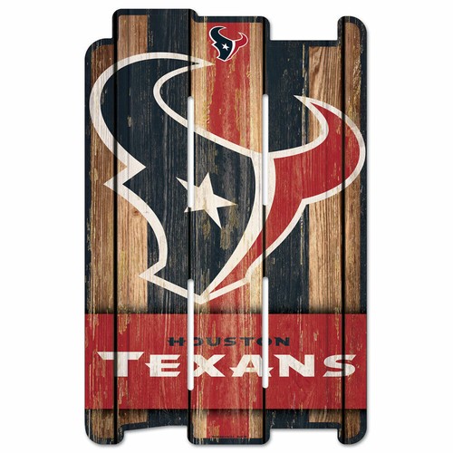Nfl houston texans plank fence - nfl,