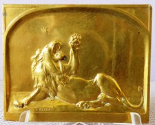 Médaille bronze animalière