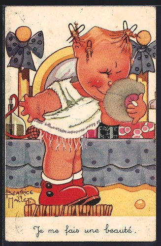 Carte postale artiste - carte,