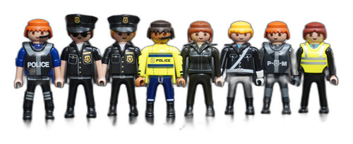 Playmobil figurines policiers