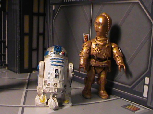 Playmobil custom star - r2, d2