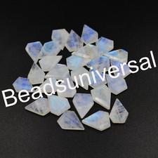 Naturel Bleu Feu Pierre Diamant Chips Tranche Ample Pierre Breloque