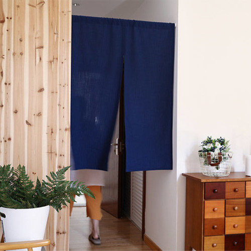 Lin rideau porte canne - de,