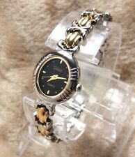 Montre Femme TELSTAR Vintage Watch 1990 Classique Bicolor Métal Plaqué OR Quartz