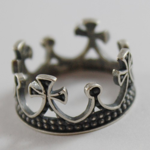 Bague argent 925 brunie - en,
