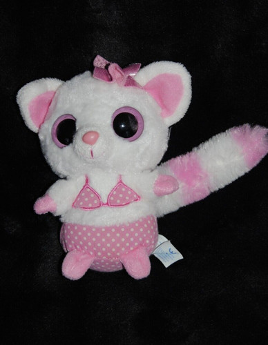 Peluche doudou fennec rose